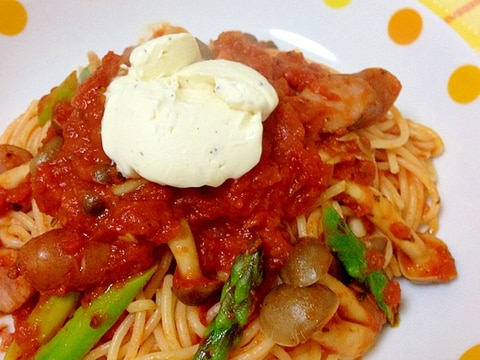 コストコ食材で マスカルポーネ添えトマトパスタ レシピ 作り方 By ゆず茶55 楽天レシピ コストコ食材で マスカルポーネ添えトマトパスタ レシピ 作り方 By ゆず茶55 楽天レシピ